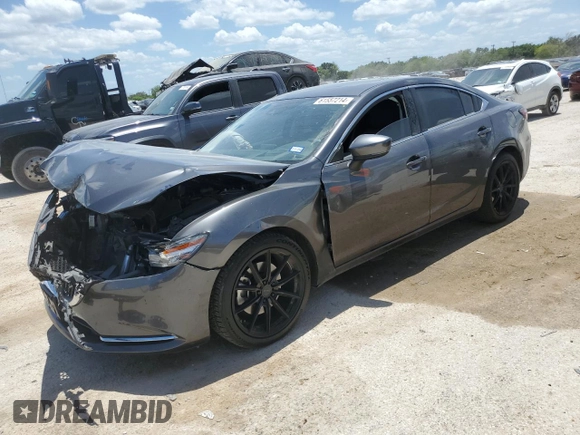 2019 Mazda 6 Grand Touring Reserve with VIN JM1GL1WY1K1503459, listed as a Copart auction lot 61557214 with 52,120 mi miles and Salvage Title. Bid and sale history available at DreamBid. Image 1.