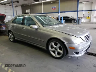 2006 Mercedes-Benz C 230 Sport with VIN WDBRF52HX6F824940, listed as a Copart auction lot 54269665 with 162,495 mi miles and Salvage Title. Bid and sale history available at carsss.com. Image 4.