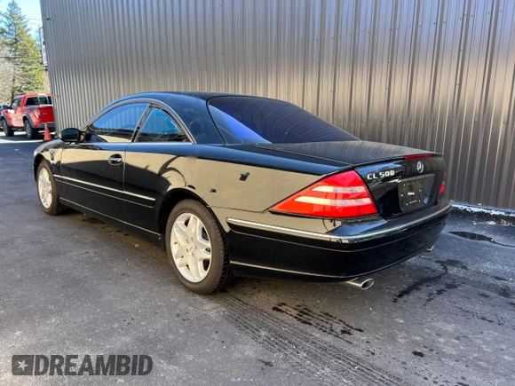 2002 Mercedes-Benz CL 500/600 z VIN WDBPJ75J12A028536, wystawiony jako Copart lot #46783965 z przebiegiem 28 608 mil mil oraz Czysty tytuł • Clean title. Historia ofert i sprzedaży dostępna na DreamBid. Obrazek 3.