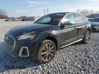 2021 Audi SQ5 Premium Plus with VIN WA1B4AFY3M2022417, listed as a Copart auction lot 40376364 with 37,831 mi miles and . Bid and sale history available at DreamBid. Image 1.