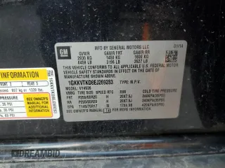 2014 GMC Acadia Denali z VIN 1GKKVTKD8EJ269283, wystawiony jako Copart lot #54201065 z przebiegiem Nie podano mil oraz Szkoda całkowita • Salvage title. Historia ofert i sprzedaży dostępna na DreamBid. Obrazek 13.