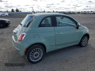 2012 FIAT 500 Lounge z VIN 3C3CFFCR0CT212479, wystawiony jako Copart lot #52833745 z przebiegiem 66 668 mil mil oraz Czysty tytuł • Clean title. Historia ofert i sprzedaży dostępna na DreamBid. Obrazek 3.