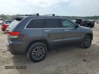 2019 Jeep Grand Cherokee Limited with VIN 1C4RJFBG9KC713711, listed as a Copart auction lot 55688685 with 105,205 mi miles and Salvage title. Bid and sale history available at DreamBid. Image 3.