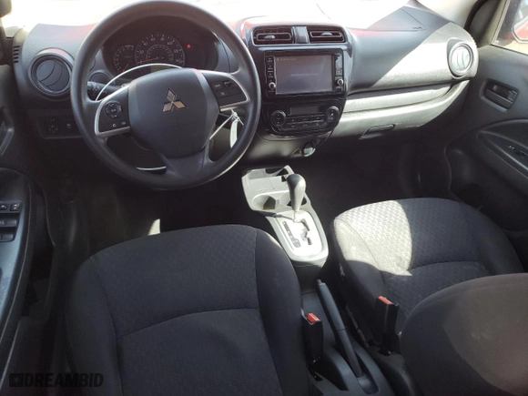 2020 Mitsubishi Mirage ES with VIN ML32A3HJ9LH007364, listed as a Copart auction lot 48589865 with 54,535 mi miles and Salvage Title. Bid and sale history available at carsss.com. Image 8.