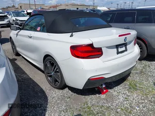 2020 BMW 2 Series 230i with VIN WBA2M7C02L7E85044, listed as a IAAI auction lot 41625210 with 27,232 mi miles. Bid and sale history available at carsss.com. Image 3.