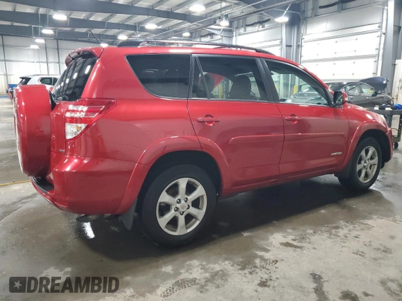 2012 Toyota RAV4 Limited with VIN 2T3DF4DV0CW211194, listed as a Copart auction lot 53527485 with 95,650 mi miles and Salvage title. Bid and sale history available at DreamBid. Image 3.