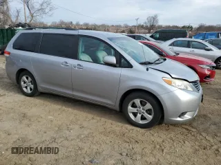 2012 Toyota Sienna LE AAS with VIN 5TDKK3DC7CS211660, listed as a Copart auction lot 46669825 with 187,318 mi miles and Salvage Title. Bid and sale history available at carsss.com. Image 4.