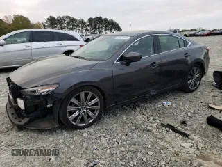 2018 Mazda 6 Grand Touring Reserve with VIN JM1GL1WY3J1313063, listed as a Copart auction lot 51321955 with 101,281 mi miles and Salvage Title. Bid and sale history available at carsss.com. Image 1.