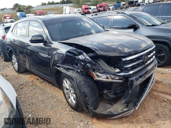 2020 Volkswagen Atlas S with VIN 1V2AC2CA9LC215678, listed as a Copart auction lot 74566104 with 60,062 mi miles and Salvage title. Bid and sale history available at DreamBid. Image 4.