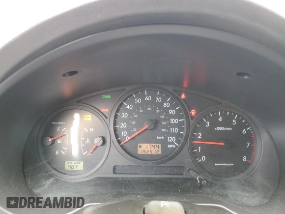 2006 Subaru Impreza i z VIN JF1GD67696H516681, wystawiony jako Copart lot #46947835 z przebiegiem 192 512 mil mil oraz Szkoda całkowita • Salvage title. Historia ofert i sprzedaży dostępna na DreamBid. Obrazek 9.