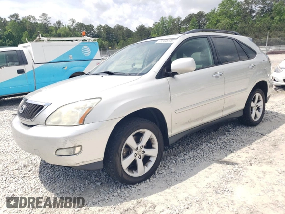2008 Lexus RX 350 with VIN 2T2GK31U68C050636, listed as a Copart auction lot 55334175 with 288,791 mi miles and Clean Title. Bid and sale history available at DreamBid. Image 1.