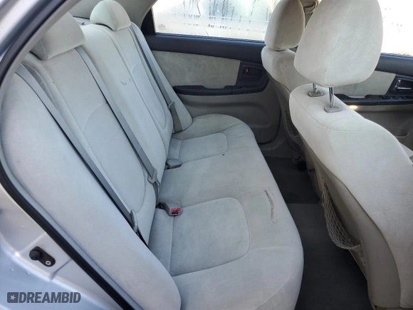 2006 Kia Spectra EX with VIN KNAFE121865247735, listed as a Copart auction lot 46582195 with NaN miles and Salvage Title. Bid and sale history available at carsss.com. Image 10.
