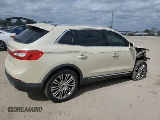 2018 Lincoln MKX Reserve with VIN 2LMPJ6LR0JBL41634, listed as a Copart auction lot 47450365 with 60,448 mi miles and Salvage Title. Bid and sale history available at DreamBid. Image 3.