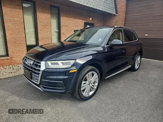 2019 Audi Q5 Premium Plus with VIN WA1BNAFY5K2083360, listed as a Copart auction lot 52040605 with 36,850 mi miles and Salvage Title. Bid and sale history available at carsss.com. Image 2.