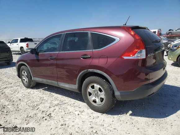 2013 Honda CR-V LX with VIN 5J6RM4H33DL032103, listed as a Copart auction lot 48662135 with 115,335 mi miles and Salvage Title. Bid and sale history available at carsss.com. Image 2.