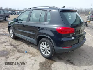 2018 Volkswagen Tiguan with VIN WVGBV7AX3JK002325, listed as a IAAI auction lot 41960059 with 57,619 mi miles and . Bid and sale history available at DreamBid. Image 3.