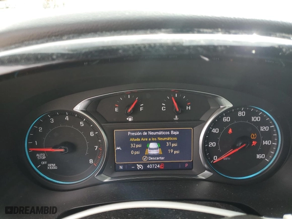 2023 Chevrolet Traverse LT Cloth with VIN 1GNERGKW2PJ129228, listed as a Copart auction lot 48588835 with 40,724 mi miles and Salvage Title. Bid and sale history available at carsss.com. Image 9.