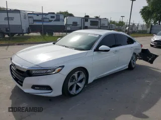 2019 Honda Accord Touring z VIN 1HGCV2F98KA036100, wystawiony jako Copart lot #53405685 z przebiegiem 67 744 mil mil oraz Szkoda całkowita • Salvage title. Historia ofert i sprzedaży dostępna na DreamBid. Obrazek 1.