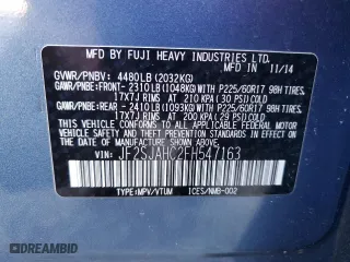 2015 Subaru Forester 2.5i Limited with VIN JF2SJAHC2FH547163, listed as a Copart auction lot 76370594 with 171,938 mi miles and Salvage Title. Bid and sale history available at carsss.com. Image 14.