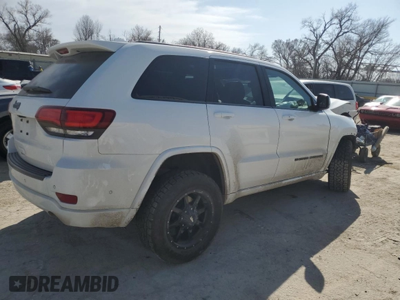 2021 Jeep Grand Cherokee 80th Anniversary with VIN 1C4RJFBG1MC731736, listed as a Copart auction lot 48935095 with Not Provided miles and Salvage Title. Bid and sale history available at DreamBid. Image 3.