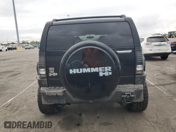 2008 Hummer H3 with VIN 5GTEN33E688229496, listed as a Copart auction lot 75712894 with 187,879 mi miles and Clean Title. Bid and sale history available at DreamBid. Image 6.