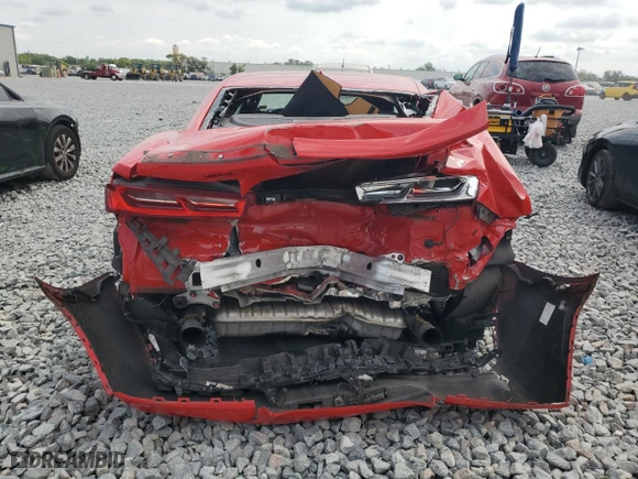 2017 Chevrolet Camaro 1LT with VIN 1G1FB1RS9H0208316, listed as a Copart auction lot 50181505 with 72,292 mi miles and Non Repairable. Bid and sale history available at carsss.com. Image 6.