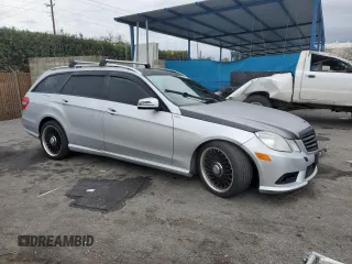 2011 Mercedes-Benz E 350 Luxury with VIN WDDHH8HB8BA351807, listed as a Copart auction lot 84492674 with 122,509 mi miles and Salvage Title. Bid and sale history available at DreamBid. Image 4.
