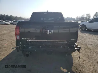 2023 Honda Ridgeline Black Edition with VIN 5FPYK3F85PB019576, listed as a Copart auction lot 48588305 with 56,563 mi miles and Salvage title. Bid and sale history available at DreamBid. Image 6.