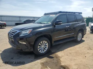 2014 Lexus GX 460 with VIN JTJBM7FXXE5086922, listed as a Copart auction lot 53870665 with 142,608 mi miles and Salvage Title. Bid and sale history available at carsss.com. Image 1.