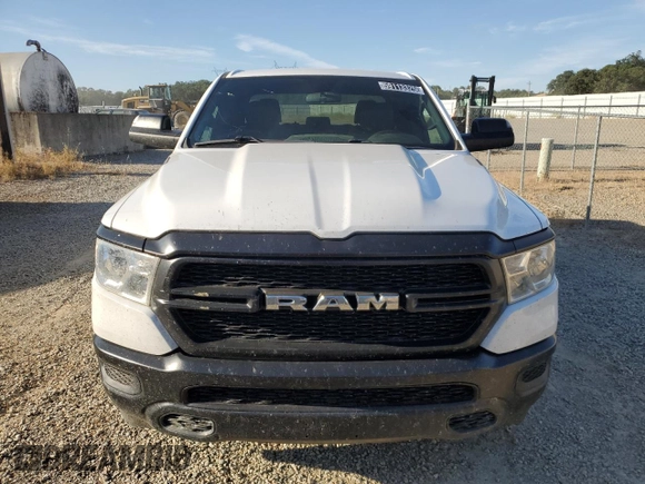 2021 Ram 1500 Tradesman with VIN 1C6RRFCG7MN697353, listed as a Copart auction lot 59113325 with 107,420 mi miles and Clean title. Bid and sale history available at DreamBid. Image 5.
