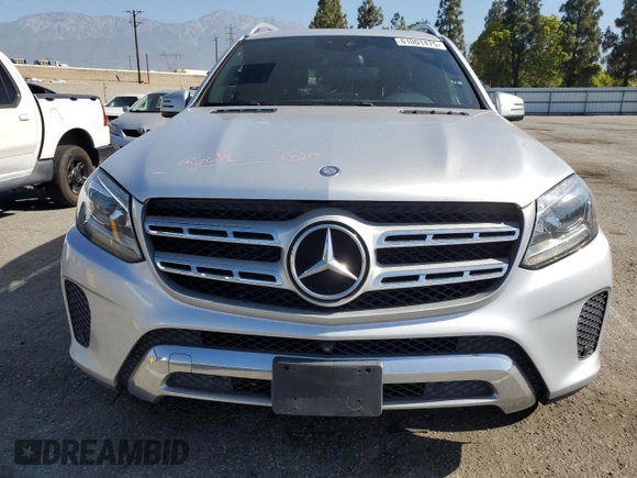 2017 Mercedes-Benz GLS 450 z VIN 4JGDF6EE8HA855120, wystawiony jako Copart lot #61001475 z przebiegiem 98 703 mil mil oraz Szkoda całkowita • Salvage title. Historia ofert i sprzedaży dostępna na DreamBid. Obrazek 5.