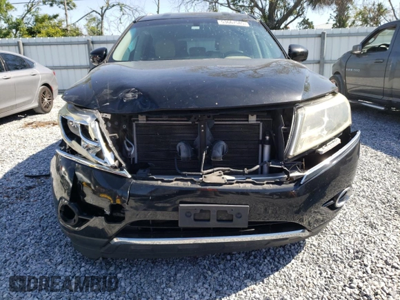 2016 Nissan Pathfinder SV with VIN 5N1AR2MN6GC631156, listed as a Copart auction lot 53667585 with 121,012 mi miles and Salvage Title. Bid and sale history available at carsss.com. Image 5.