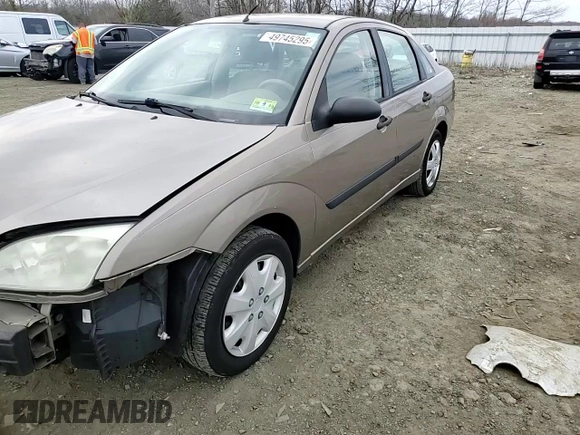 2005 Ford Focus S with VIN 1FAFP34N75W104363, listed as a Copart auction lot 49745295 with 179,704 mi miles and Salvage Title. Bid and sale history available at carsss.com. Image 10.