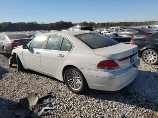 2004 BMW 7 Series 745i with VIN WBAGL63484DP68795, listed as a Copart auction lot 77201084 with 134,044 mi miles and Salvage Title. Bid and sale history available at DreamBid. Image 2.