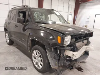 2018 Jeep Renegade Latitude with VIN ZACCJBBB2JPJ41567, listed as a IAAI auction lot 39457331 with 80,903 mi miles and . Bid and sale history available at DreamBid. Image 1.