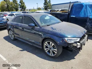2017 Audi A3 Sedan Premium Plus with VIN WAUJ8GFF4H1059914, listed as a Copart auction lot 49399213 with 83,013 mi miles. Bid and sale history available at carsss.com. Image 4.