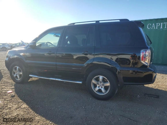 2007 Honda Pilot EX with VIN 5FNYF28457B004335, listed as a Copart auction lot 75429194 with 162,049 mi miles and Salvage Title. Bid and sale history available at carsss.com. Image 2.