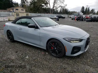 2023 BMW 4 Series 430i xDrive with VIN WBA43AT04PCM26175, listed as a Copart auction lot 42683904 with 5,616 mi miles and . Bid and sale history available at DreamBid. Image 4.