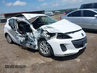 2013 Mazda 3 i Touring with VIN JM1BL1L75D1720358, listed as a IAAI auction lot 42499869 with Not provided miles and . Bid and sale history available at DreamBid. Image 1.