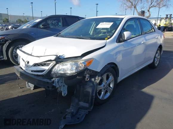 2012 Toyota Corolla L with VIN 5YFBU4EE6CP004654, listed as a IAAI auction lot 41939901 with 86,678 mi miles and . Bid and sale history available at DreamBid. Image 19.