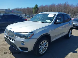 2015 BMW X3 xDrive28i with VIN 5UXWX9C5XF0D47850, listed as a IAAI auction lot 42050723 with 93,459 mi miles and . Bid and sale history available at DreamBid. Image 2.