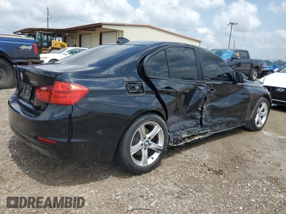 2014 BMW 3 Series 320i with VIN WBA3B1C56EK131723, listed as a Copart auction lot 54686025 with 95,105 mi miles and Salvage title. Bid and sale history available at DreamBid. Image 3.
