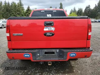 2006 Ford F-150 XLT with VIN 1FTPW14596KB43759, listed as a Copart auction lot 57687885 with Not provided miles and Salvage title. Bid and sale history available at DreamBid. Image 6.