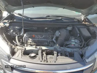 2012 Honda CR-V EX-L with VIN 2HKRM4H74CH608390, listed as a Copart auction lot 54158905 with 114,495 mi miles and Salvage Title. Bid and sale history available at DreamBid. Image 12.