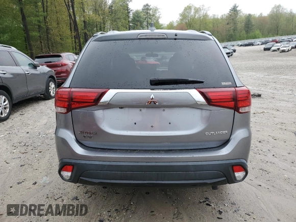 2018 Mitsubishi Outlander ES with VIN JA4AZ3A32JZ021069, listed as a Copart auction lot 56338155 with 97,213 mi miles and Salvage title. Bid and sale history available at DreamBid. Image 6.