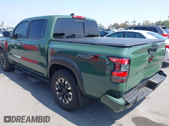 2024 Nissan Frontier SL with VIN 1N6ED1EJ0RN602640, listed as a IAAI auction lot 42465622 with 29,368 mi miles and . Bid and sale history available at DreamBid. Image 3.