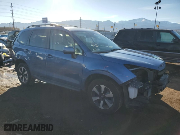 2017 Subaru Forester Premium with VIN JF2SJAEC5HG559854, listed as a Copart auction lot 79841664 with 99,789 mi miles and Salvage Title. Bid and sale history available at DreamBid. Image 4.