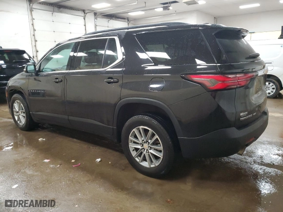 2023 Chevrolet Traverse LT Cloth with VIN 1GNEVGKW3PJ263855, listed as a Copart auction lot 85758744 with 63,910 mi miles and Non Repairable. Bid and sale history available at carsss.com. Image 2.