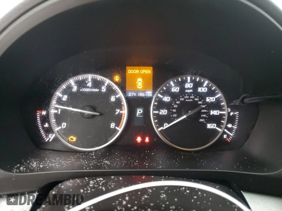 2013 Acura ILX Premium Pkg with VIN 19VDE1F51DE002275, listed as a Copart auction lot 41733675 with 186,136 mi miles and Salvage Title. Bid and sale history available at carsss.com. Image 9.