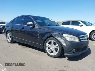 2009 Mercedes-Benz C 300 Sport with VIN WDDGF54X29R042525, listed as a IAAI auction lot 42596150 with 141,430 mi miles and . Bid and sale history available at DreamBid. Image 1.